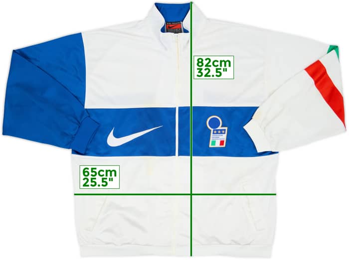 1996-97 Italy Nike Track Jacket - 5/10 - (XXL)
