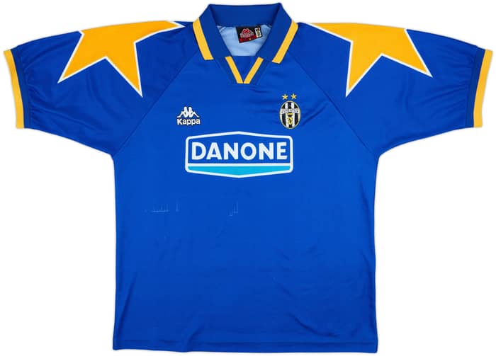 1994-95 Juventus Away Shirt Conte #8 - 6/10 - (XL)