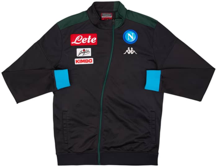 2018-19 Napoli Kappa Track Jacket - 8/10 - (XL)