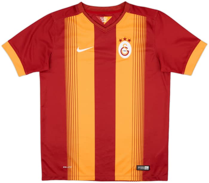 2014-15 Galatasaray Home Shirt - 9/10 - (XL.Boys)