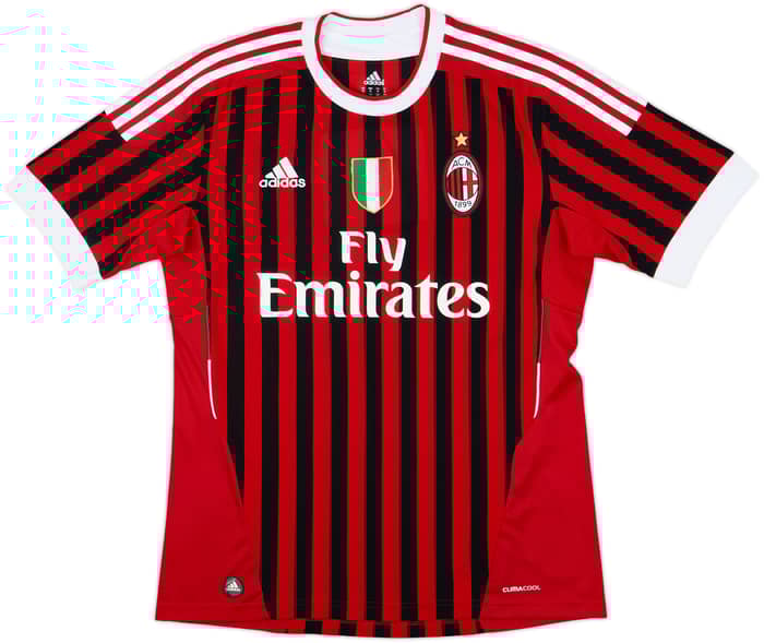 2011-12 AC Milan Home Shirt Prince #27 - 8/10 - (M)