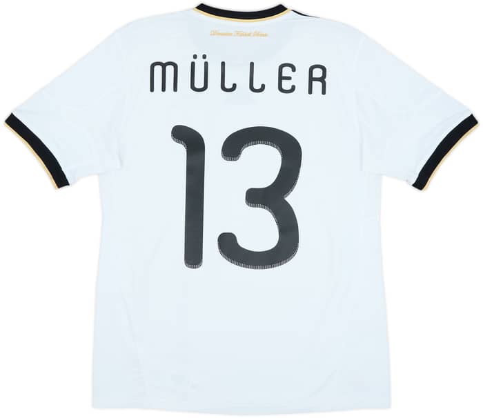 2010-11 Germany Home Shirt Muller #13 - 7/10 - (XL.Boys)