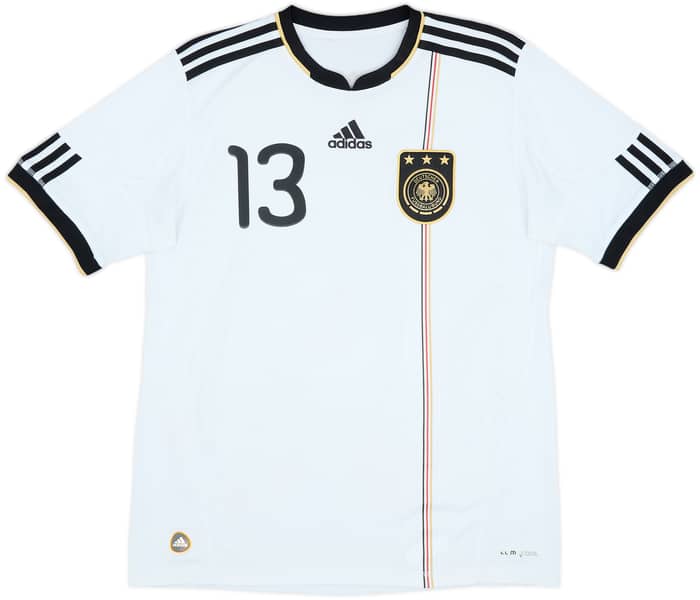 2010-11 Germany Home Shirt Muller #13 - 7/10 - (XL.Boys)