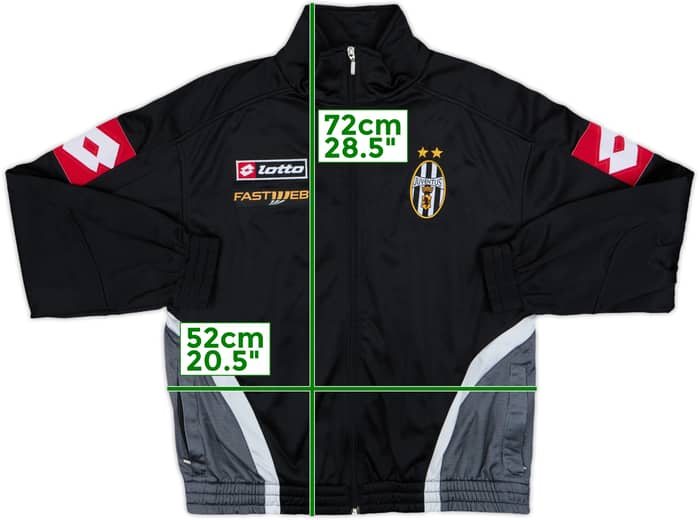 2001-02 Juventus Lotto Track Jacket - 9/10 - (S)