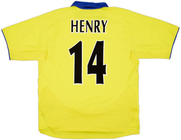 2003-05 Arsenal Away Shirt Henry #14 - 9/10 - (L)