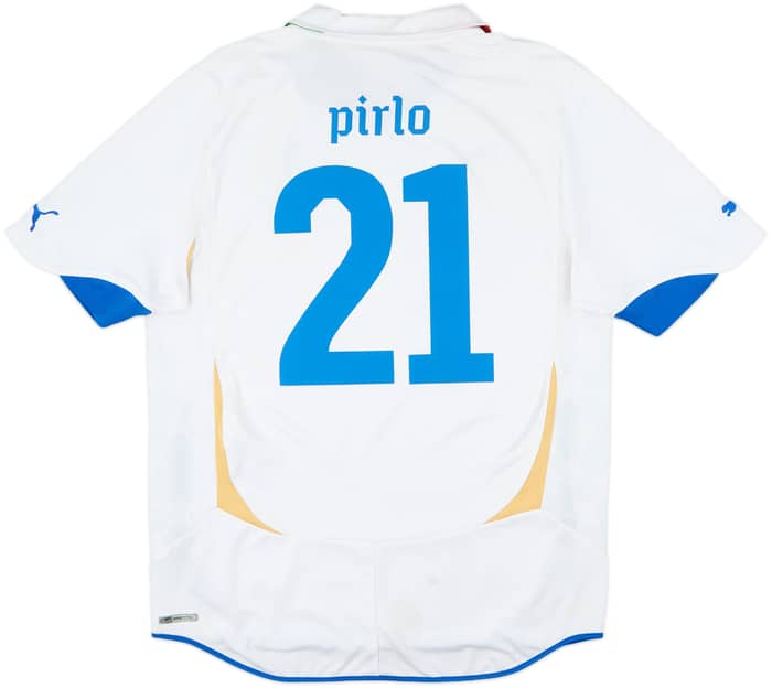 2010-12 Italy Away Shirt Pirlo #21 - 7/10 - (L)