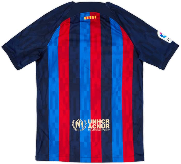 2022-23 Barcelona Home Shirt - 9/10 - (M.Boys)