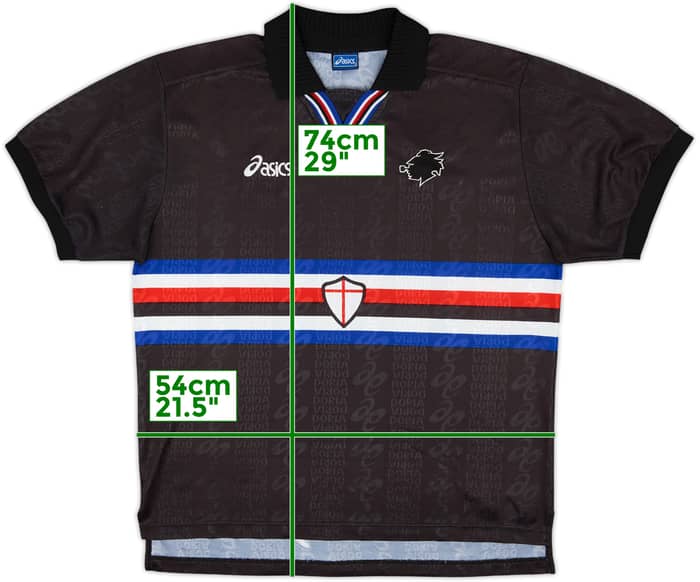 1996-97 Sampdoria Third Shirt - 8/10 - (L)