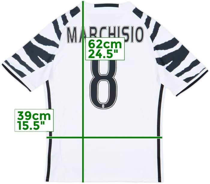 2016-17 Juventus Third Shirt Marchisio #8 - 9/10 - (M.Boys)