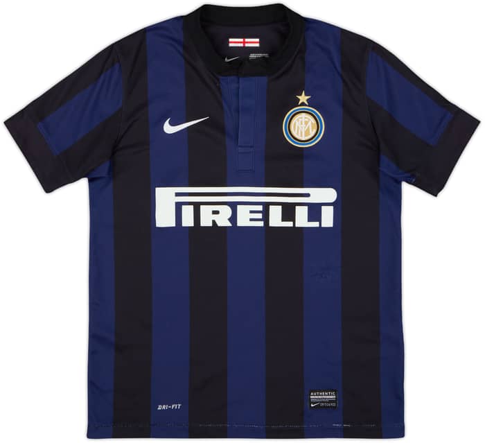 2013-14 Inter Milan Home Shirt - 5/10 - (M.Boys)