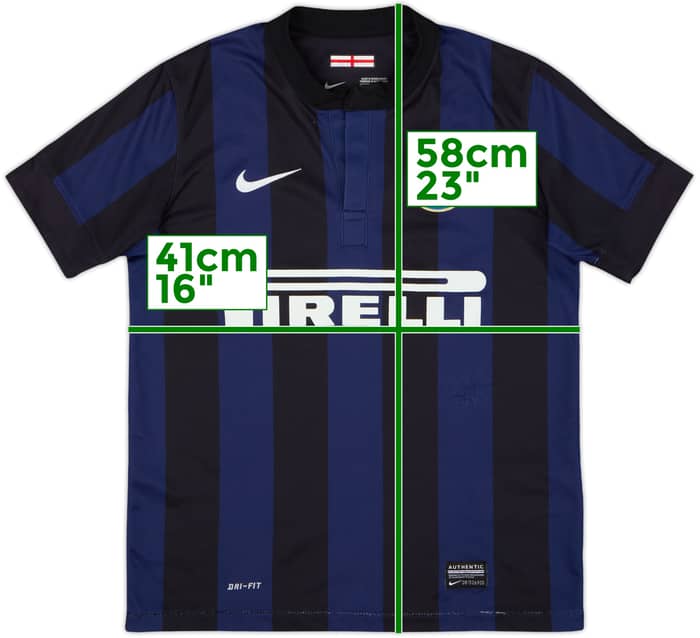 2013-14 Inter Milan Home Shirt - 5/10 - (M.Boys)