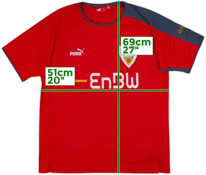 2005-06 Stuttgart Puma Training Shirt - 6/10 - (M)