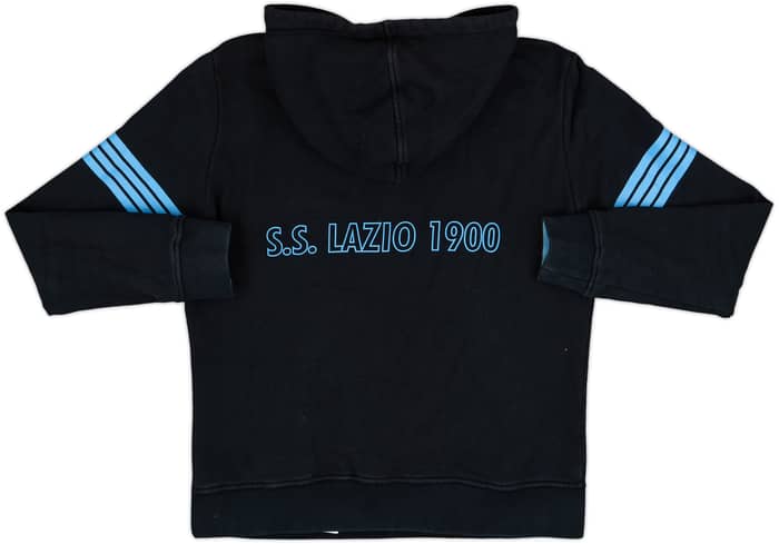 2014-15 Lazio Macron Hooded Top - 8/10 - (M)