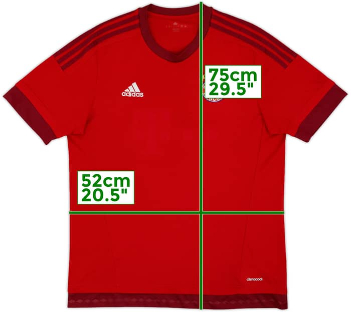 2015-16 Bayern Munich Home Shirt - 4/10 - (L)