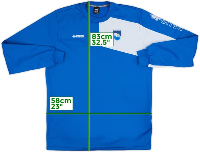 2014-15 Pescara Errea Sweat Top - 7/10 - (XXL)