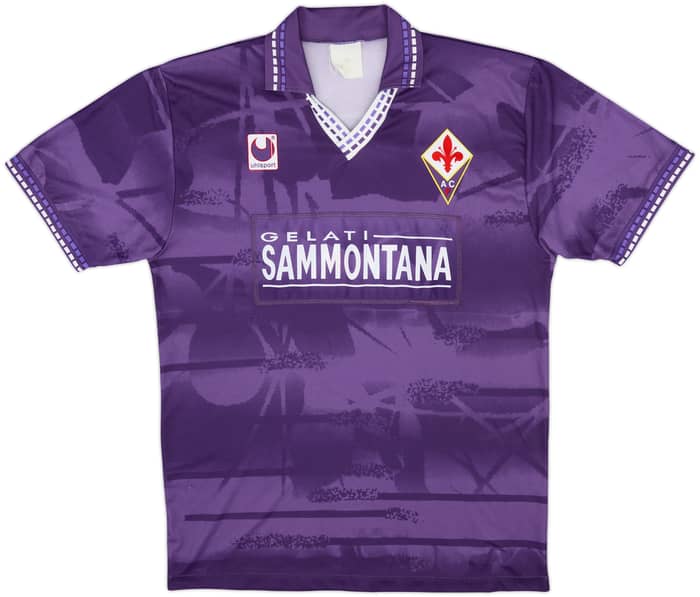 1994-95 Fiorentina Basic Home Shirt - 8/10 - (XL)