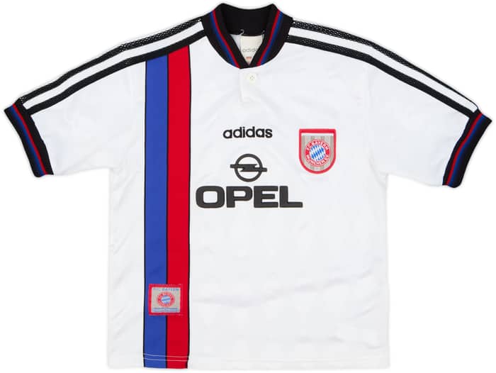 1996-98 Bayern Munich Away Shirt - 9/10 - (S.Boys)