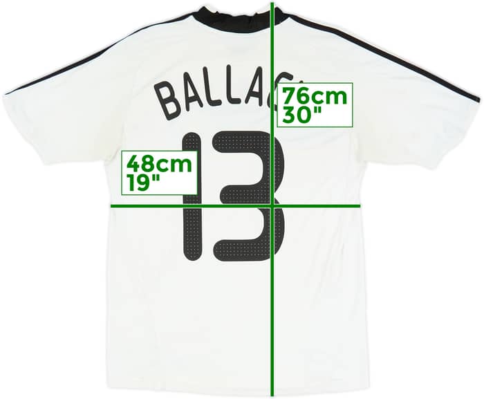 2008-09 Germany Home Shirt Ballack #13 - 5/10 - (XL.Boys)