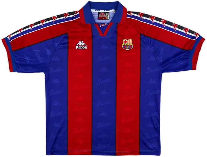 1995-97 Barcelona Home Shirt - 5/10 - (M)