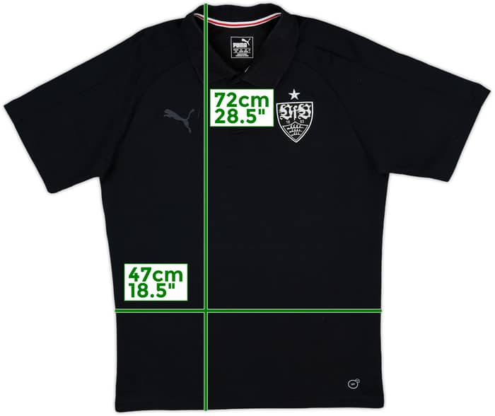 2017-18 Stuttgart Puma Polo Shirt - 9/10 - (L)