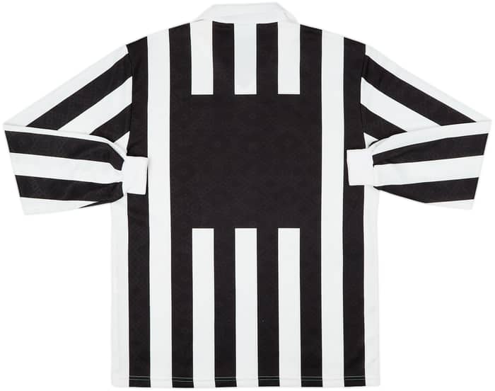 1991-92 Juventus Home L/S Shirt - 9/10 - (XL)