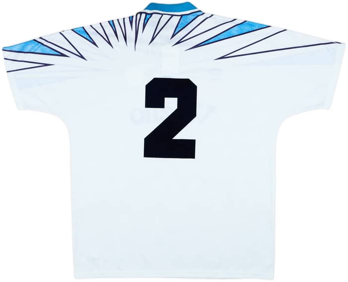 1991-93 Napoli Away Shirt #2 - 7/10 - (XL)