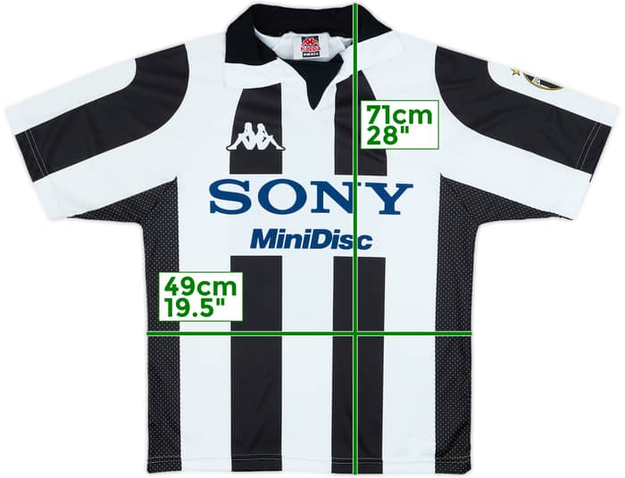 1997-98 Juventus Centenary Basic Home Shirt #10 - 9/10 - (S)