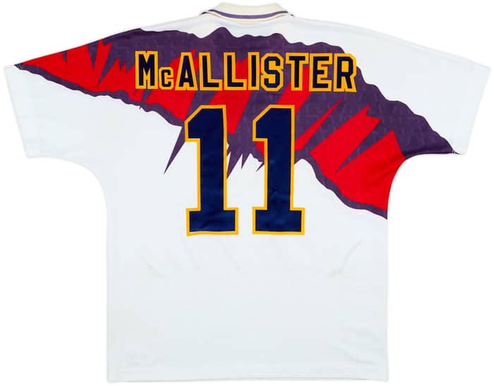 1991-93 Scotland Away Shirt McAllister #11 - 5/10 - (XL)