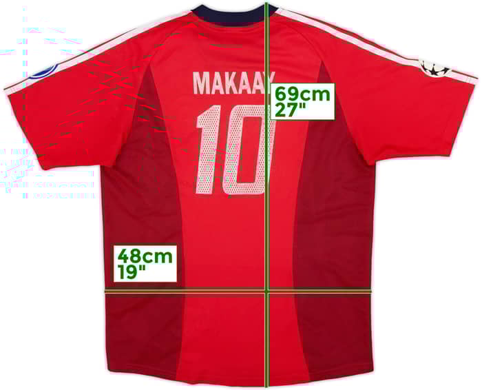 2002-03 Bayern Munich CL Shirt Makaay #10 - 4/10 - (XL.Boys)