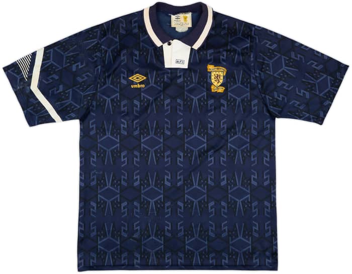 1991-94 Scotland Home Shirt - 7/10 - (L)