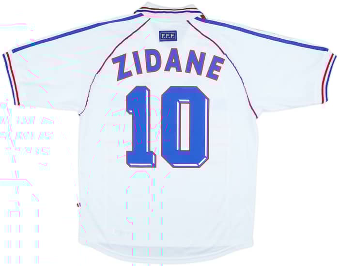 1998 France Away Shirt Zidane #10 - 8/10 - (M)