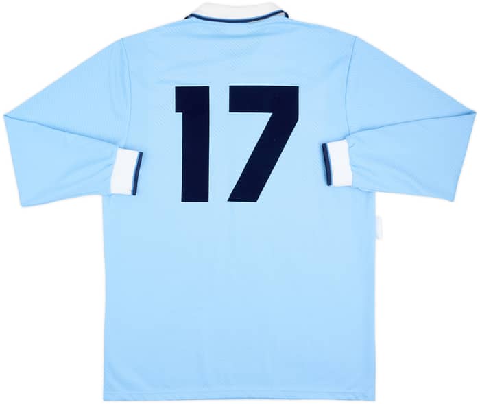 1993-95 Lazio Match Issue Home L/S Shirt #17