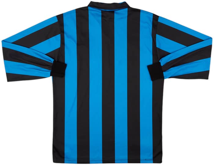 1990-91 Inter Milan Home L/S Shirt - 8/10 - (L)