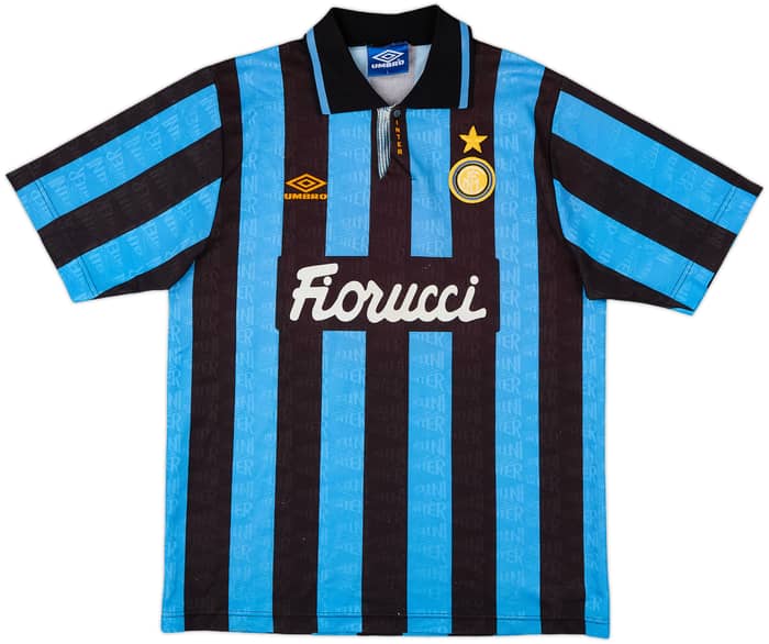 1992-94 Inter Milan Home Shirt - 6/10 - (L)