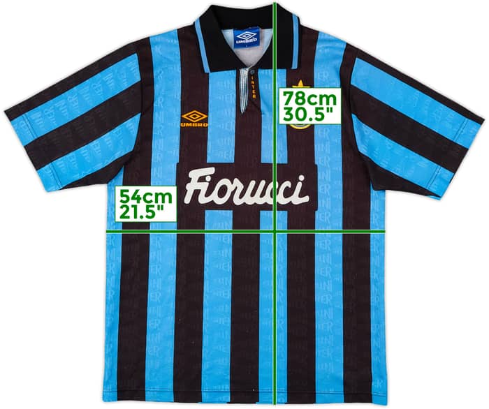 1992-94 Inter Milan Home Shirt - 6/10 - (L)