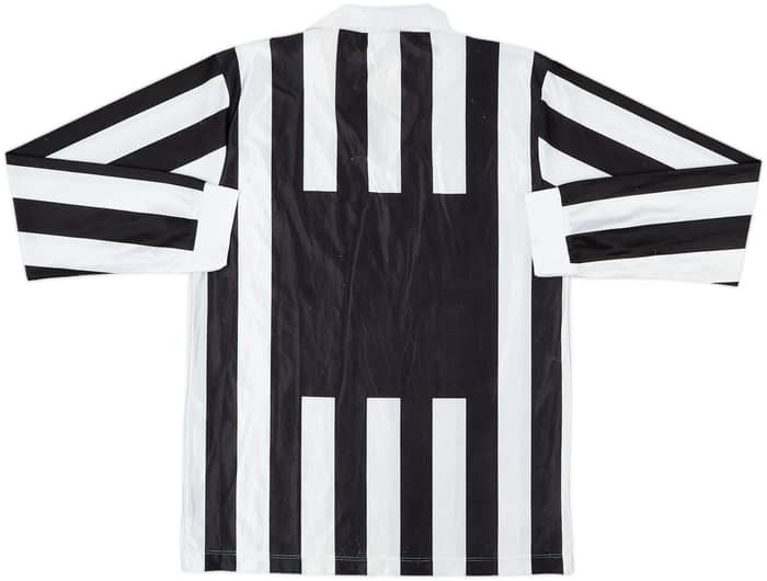 1990-92 Juventus Basic Home L/S Shirt - 8/10 - (L)