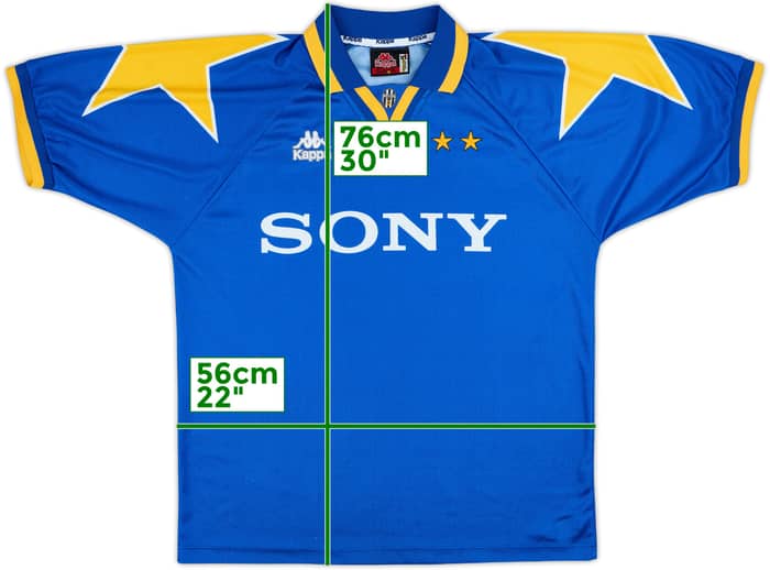 1995-96 Juventus Away Shirt - 8/10 - (XL)
