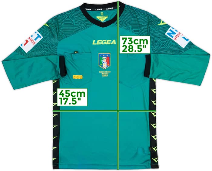 2022-23 Italy Legea Referee L/S Shirt - 10/10 - (S)