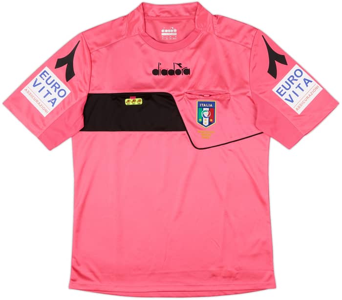 2018-19 Italy Diadora Referee Shirt - 7/10 - (M)