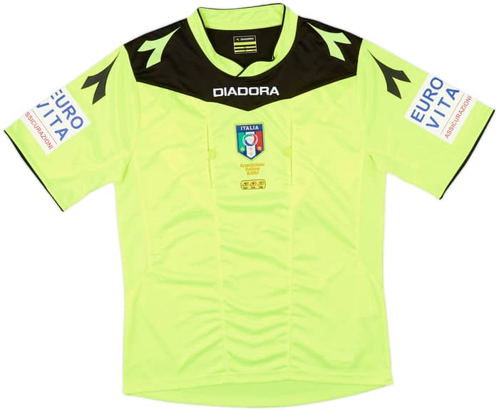 2015-16 Italy Diadora Referee Shirt - 10/10 - (S)