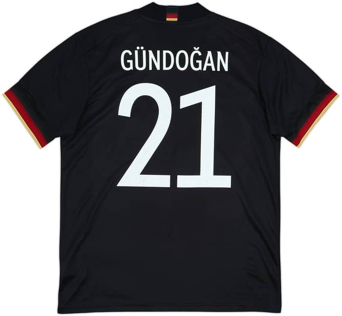 2020-21 Germany Away Shirt Gundogan #21 - 9/10 - (L)