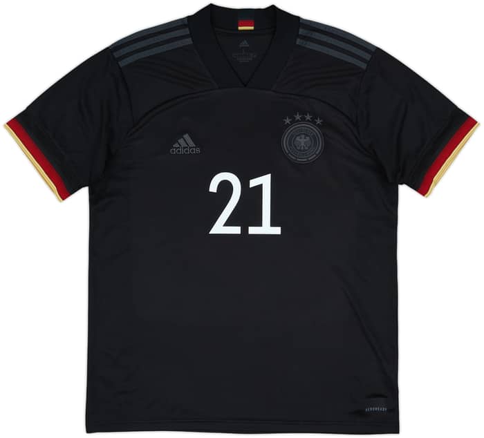 2020-21 Germany Away Shirt Gundogan #21 - 9/10 - (L)