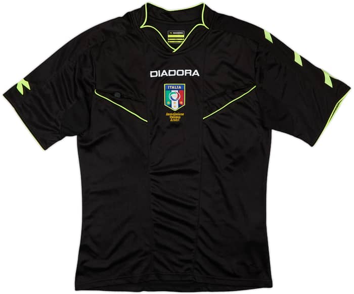 2013-14 Italy Diadora Referee Shirt - 10/10 - (XS)