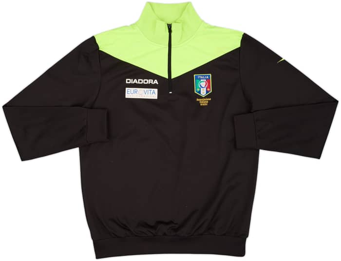 2007-08 Italy Diadora Referee Track Jacket - 8/10 - (M)
