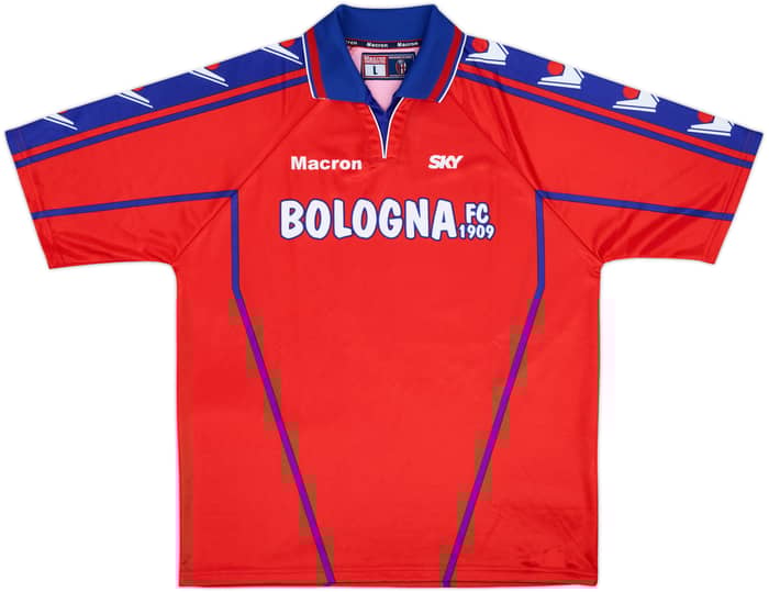 2002-03 Bologna Macron Training Shirt - 8/10 - (L)