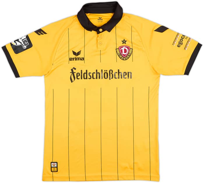 2015-16 Dynamo Dresden Home Shirt Hartmann #6 - 6/10 - (M)