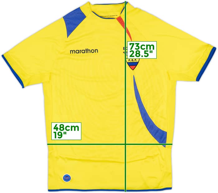 2009-10 Ecuador Home Shirt - 5/10 - (L)