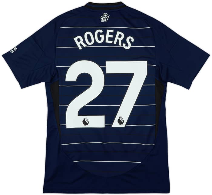 2024-25 Aston Villa Third Shirt Rogers #27 - 8/10 - (S)