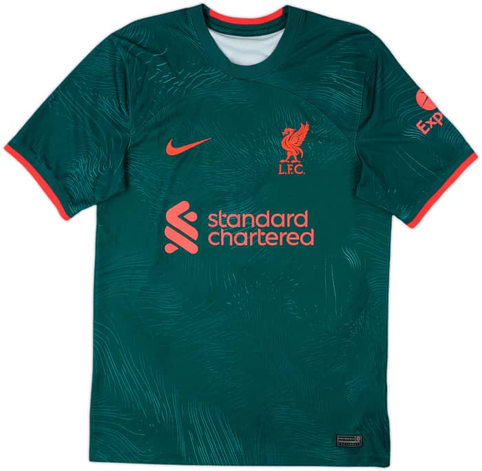2022-23 Liverpool Third Shirt Virgil #4 - 8/10 - (S)