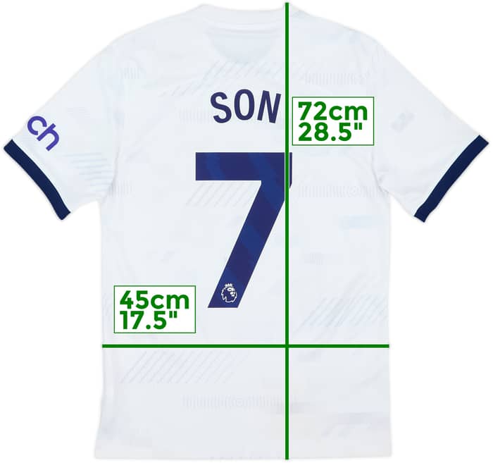 2023-24 Tottenham Home Shirt Son #7 - 7/10 - (S)